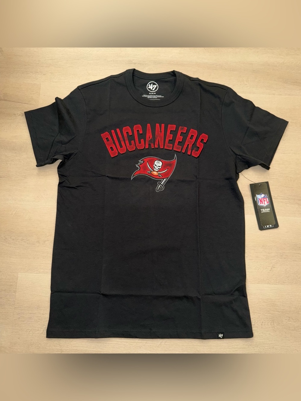 Tampa Bay Buccaneers '47 All Arch Franklin Tee, Black, Medium